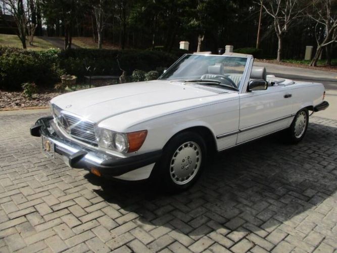 Mercedes-benz-Other-1987-Artic-White-Gray-Leather-42