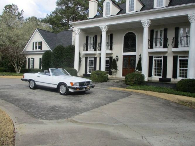 Mercedes-benz-Other-1987-Artic-White-Gray-Leather-8