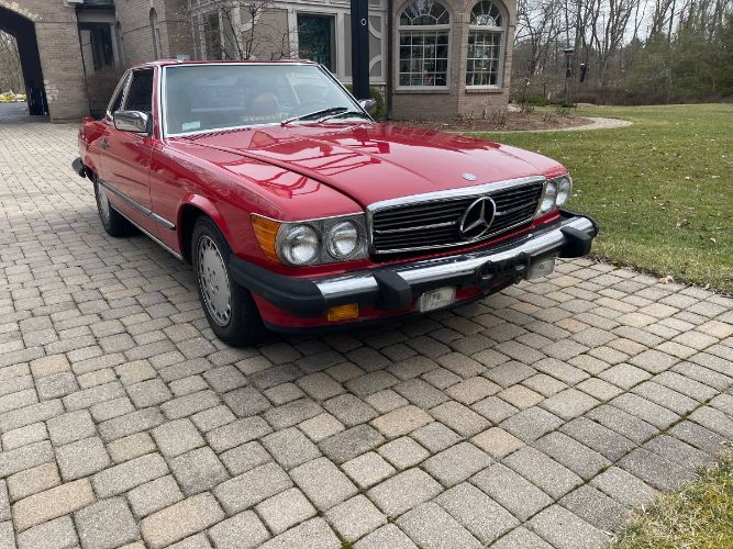 Mercedes-benz-Other-1987-Red-Beige-leather-14