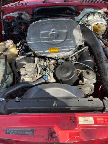 Mercedes-benz-Other-1987-Red-Beige-leather-4