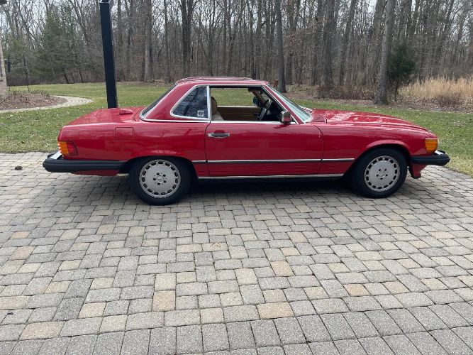 Mercedes-benz-Other-1987-Red-Beige-leather