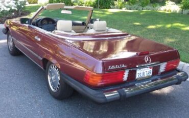 Mercedes-benz-Other-1988-Burgundy-Cream-Leather-10