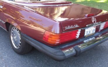 Mercedes-benz-Other-1988-Burgundy-Cream-Leather-14