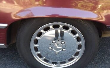 Mercedes-benz-Other-1988-Burgundy-Cream-Leather-2
