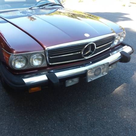 Mercedes-benz-Other-1988-Burgundy-Cream-Leather-5