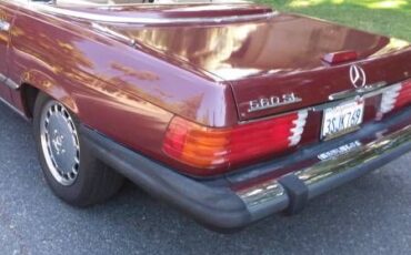 Mercedes-benz-Other-1988-Burgundy-Cream-Leather-7
