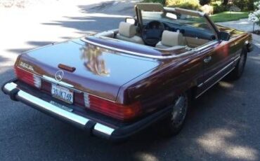Mercedes-benz-Other-1988-Burgundy-Cream-Leather-8