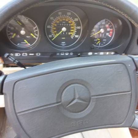 Mercedes-benz-Other-1988-Burgundy-Cream-Leather-9