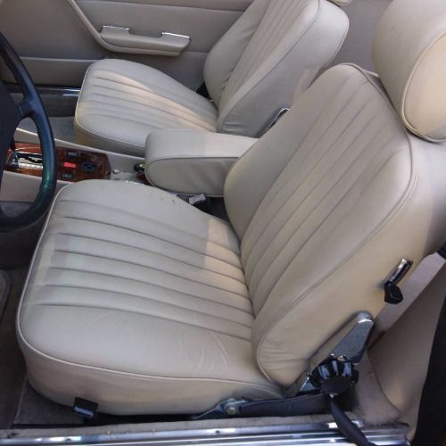 Mercedes-benz-Other-1988-Burgundy-Cream-Leather