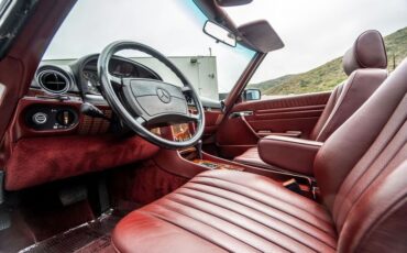 Mercedes-benz-Other-1988-White-Burgundy-Leather-10