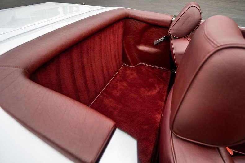 Mercedes-benz-Other-1988-White-Burgundy-Leather-15