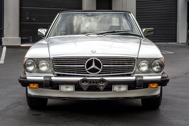 Mercedes-benz-Other-1988-White-Burgundy-Leather-17