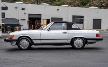 Mercedes-benz-Other-1988-White-Burgundy-Leather-19