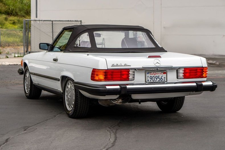Mercedes-benz-Other-1988-White-Burgundy-Leather-20