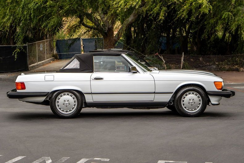 Mercedes-benz-Other-1988-White-Burgundy-Leather-21
