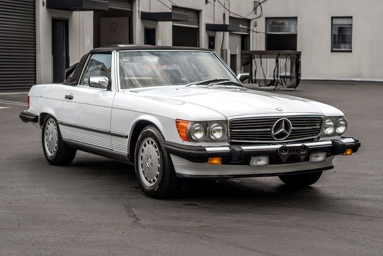 Mercedes-benz-Other-1988-White-Burgundy-Leather-22