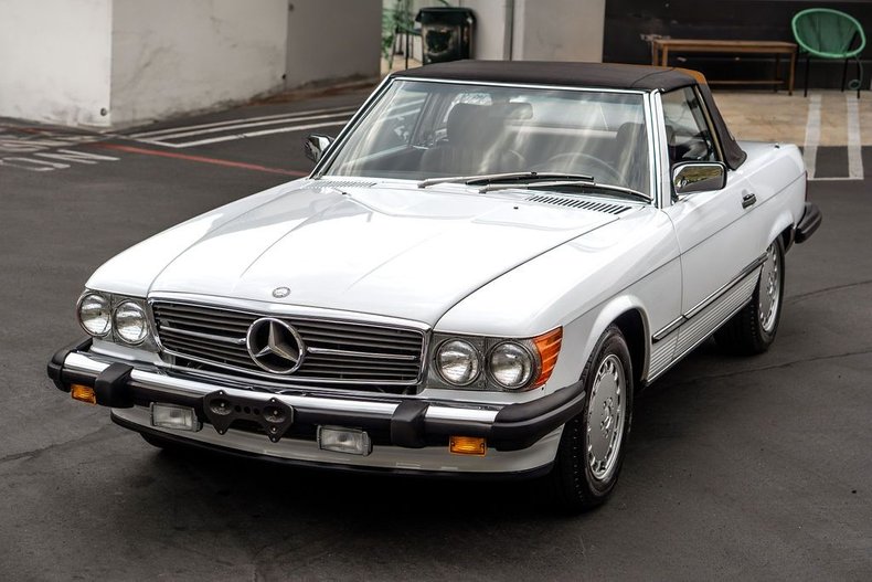 Mercedes-benz-Other-1988-White-Burgundy-Leather-23