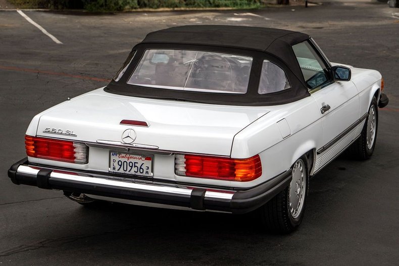 Mercedes-benz-Other-1988-White-Burgundy-Leather-24