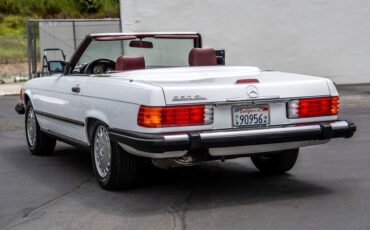Mercedes-benz-Other-1988-White-Burgundy-Leather-28