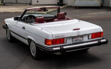 Mercedes-benz-Other-1988-White-Burgundy-Leather-32