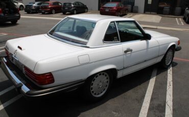 Mercedes-benz-Other-1988-White-Burgundy-Leather-4