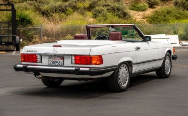 Mercedes-benz-Other-1988-White-Burgundy-Leather-48