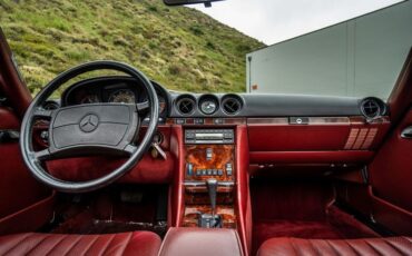 Mercedes-benz-Other-1988-White-Burgundy-Leather-8