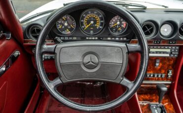 Mercedes-benz-Other-1988-White-Burgundy-Leather-9