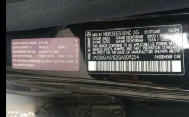 Mercedes-benz-Other-1995-Black-Black-Leather-2