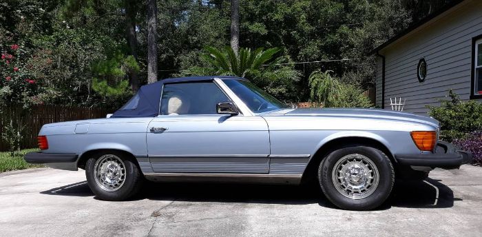 Mercedes-benz-Roadster-1983-Blue-Blue-3