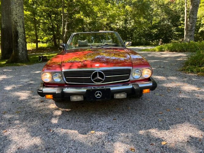 Mercedes-benz-Sl-1976-Red-Tan-13