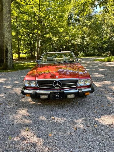 Mercedes-benz-Sl-1976-Red-Tan-15