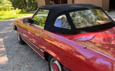 Mercedes-benz-Sl-1976-Red-Tan-4