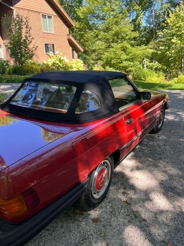 Mercedes-benz-Sl-1976-Red-Tan-5