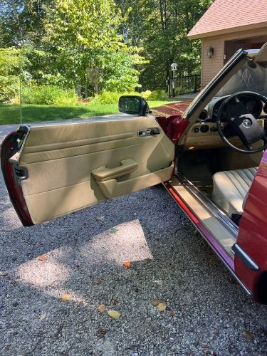 Mercedes-benz-Sl-1976-Red-Tan-9
