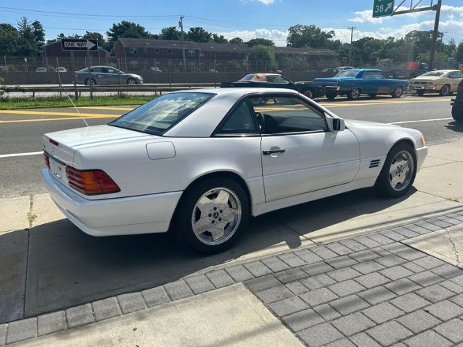 Mercedes-benz-Sl500-1995-Polar-White-Parchment-Leather-11