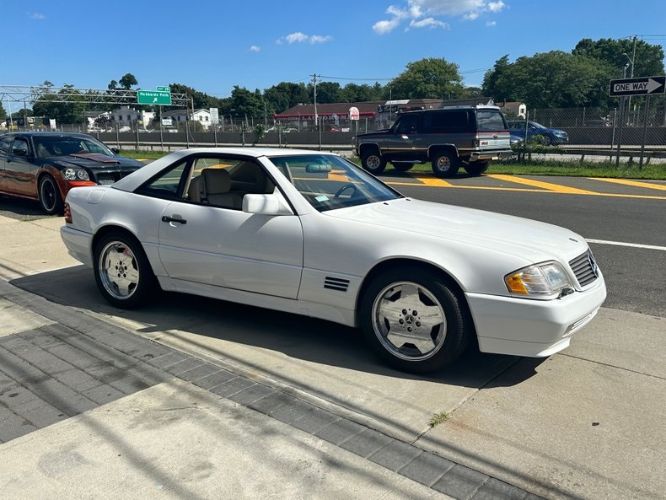Mercedes-benz-Sl500-1995-Polar-White-Parchment-Leather-14