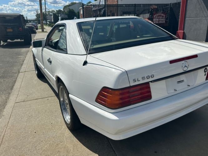 Mercedes-benz-Sl500-1995-Polar-White-Parchment-Leather-7