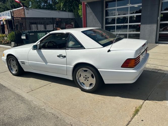 Mercedes-benz-Sl500-1995-Polar-White-Parchment-Leather-8