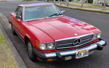 Mercedes-benz-benz-560sl-1986-red-1