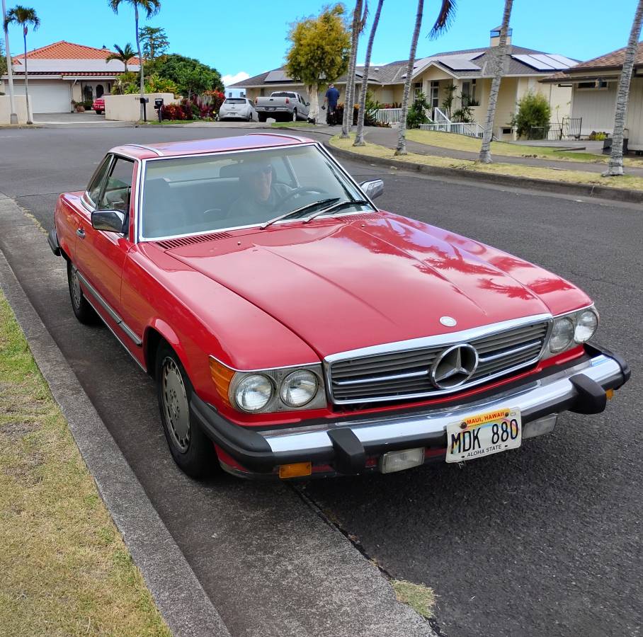 Mercedes-benz-benz-560sl-1986-red-1