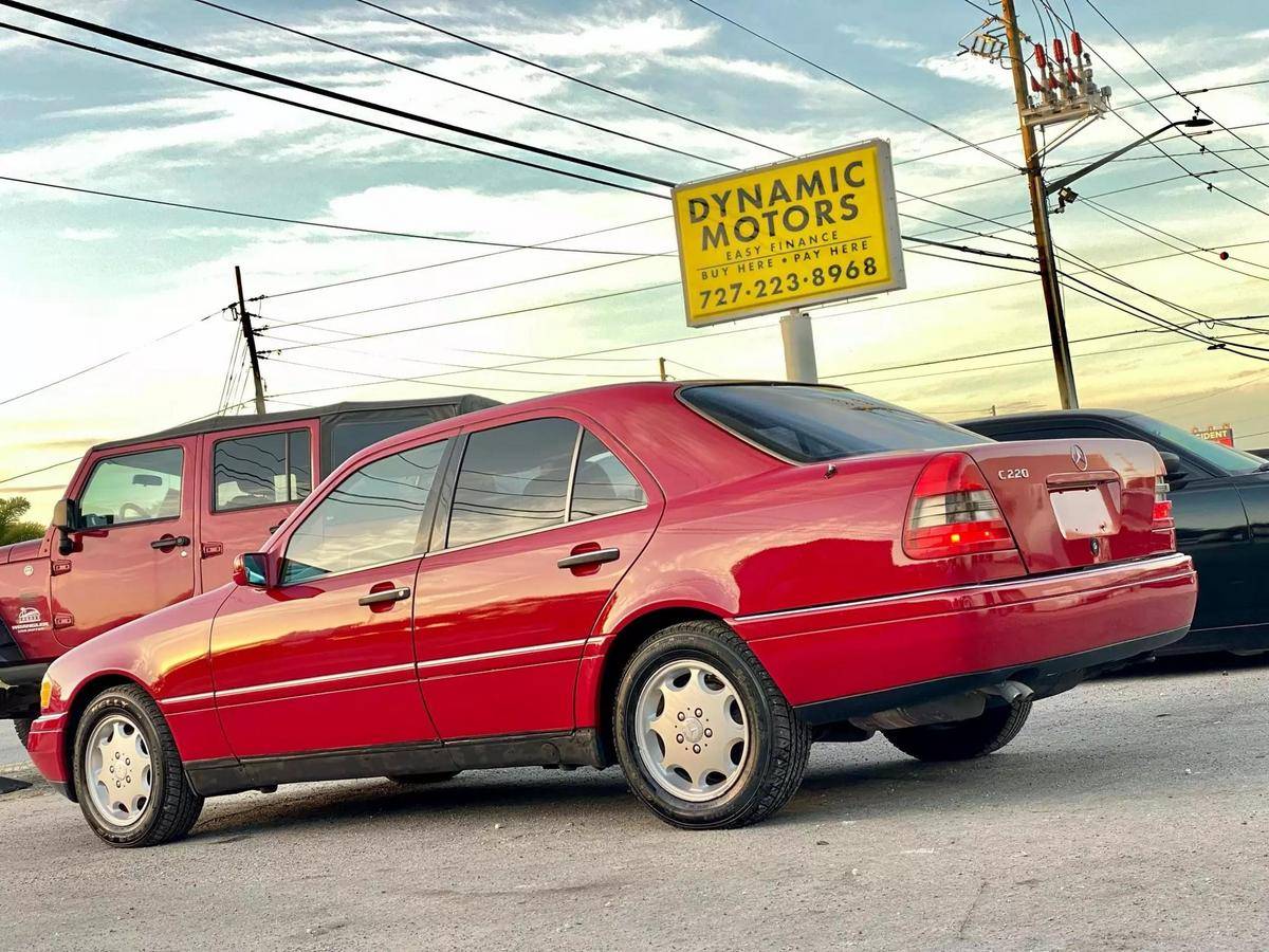 Mercedes-benz-benz-c-class-1995-red-1