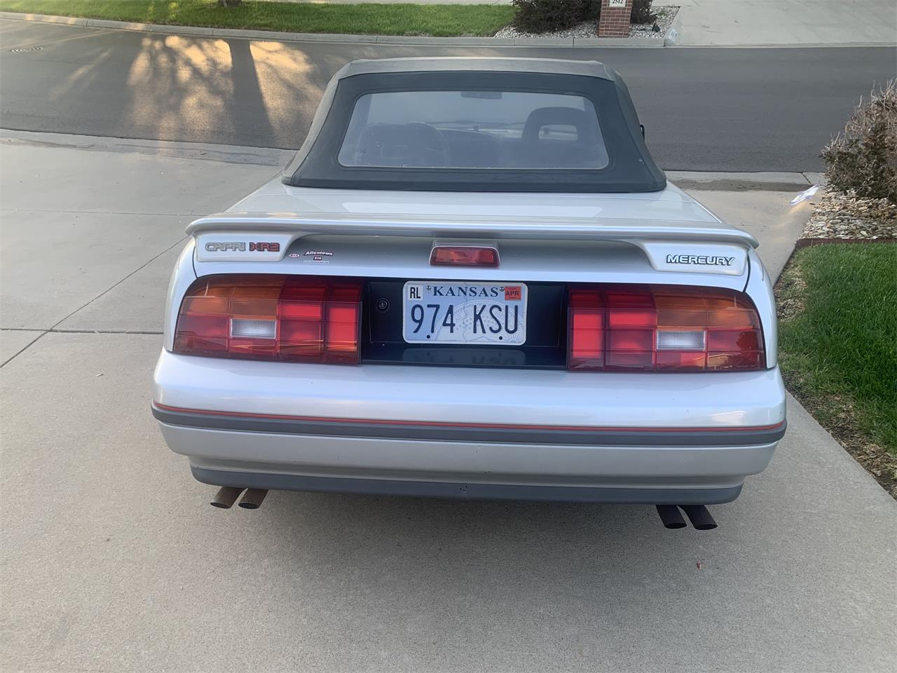 Mercury-Convertible-1991-Gray-Gray
