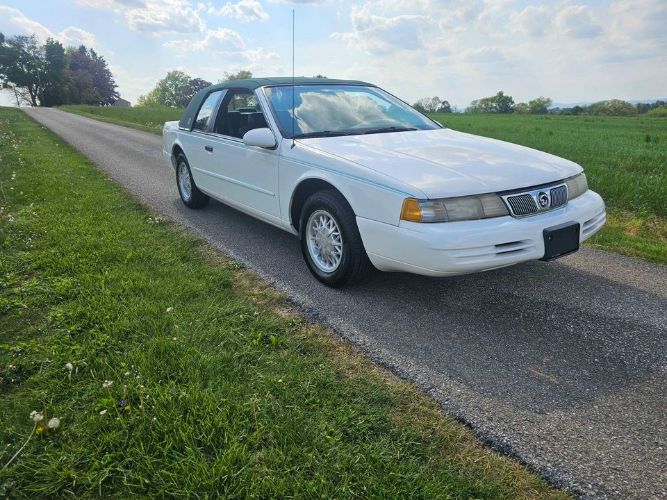 Mercury-Cougar-1995-White-Green-14