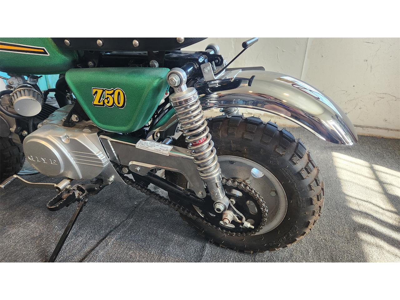 Mini-Bike-1974-Sparkle-Green-Black-1