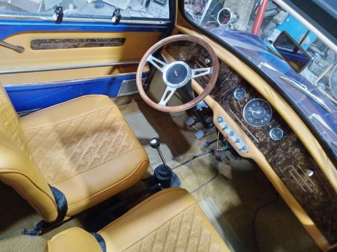 Mini-Cooper-1963-Blue-Brown-12