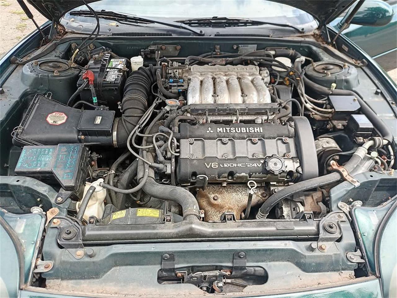 Mitsubishi-3000gt-1995-Green-Gray-11