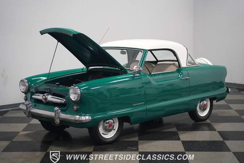 Nash-Metropolitan-1954-Green-White-Houndstooth-35