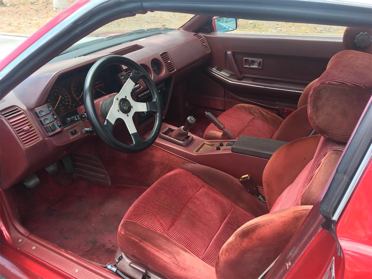 Nissan-300zx-1986-Burgundy-Maroon-4