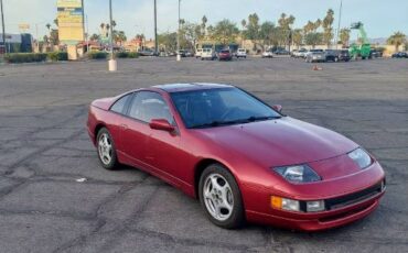 Nissan-300zx-1990-Red-Black-Leather-11
